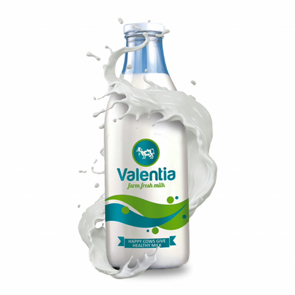 Valentia Pure Farm Fresh Glass Bottle Milk